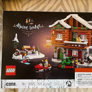 NEW - LEGO Icons Alpine Lodge - Winter Village Collection 10325 | NIB